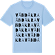 Blue Soul t-shirt med Vändåkra ordlek t-shirt