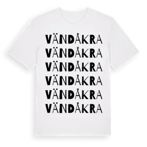 Vändåkra ordlek t-shirt – ekologisk bomull t-shirt från Pinshirt