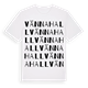 Vännahall ordlek t-shirt