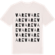 Vintage White t-shirt med Vare ordlek t-shirt