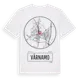 White t-shirt med Värnamo t-shirt