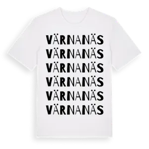Värnanäs ordlek t-shirt – ekologisk bomull t-shirt från Pinshirt