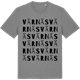 Mid Heather Gray t-shirt med Värnäs ordlek t-shirt