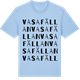 Blue Soul t-shirt med Vasafällan ordlek t-shirt