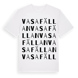 Vasafällan ordlek t-shirt – ekologisk bomull t-shirt från Pinshirt