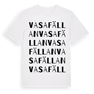 Vasafällan ordlek t-shirt – ekologisk bomull t-shirt från Pinshirt