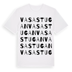 Vasastugan ordlek t-shirt – ekologisk bomull t-shirt från Pinshirt