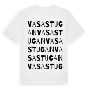 Vasastugan ordlek t-shirt – ekologisk bomull t-shirt från Pinshirt
