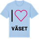 Blue Soul t-shirt med Jag älskar Väset t-shirt stort tryck