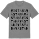 Mid Heather Gray t-shirt med Västanå ordlek t-shirt