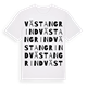 Västangrind ordlek t-shirt
