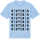 Blue Soul t-shirt med Västerås ordlek t-shirt