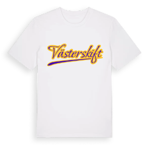 Västerskift baseball t-shirt – ekologisk bomull t-shirt från Pinshirt