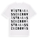 Västra Basseberg ordlek t-shirt