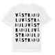 Västra Hulu ordlek t-shirt