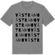 Mid Heather Gray t-shirt med Västra Mo ordlek t-shirt