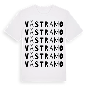 Västra Mo ordlek t-shirt – ekologisk bomull t-shirt från Pinshirt