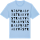 Blue Soul t-shirt med Västraby ordlek t-shirt