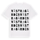 Västragården ordlek t-shirt