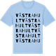 Blue Soul t-shirt med Västrahult ordlek t-shirt