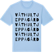 Blue Soul t-shirt med Våthult Jeppagård ordlek t-shirt
