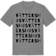 Mid Heather Gray t-shirt med Vättershus ordlek t-shirt
