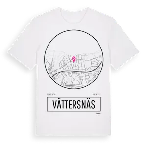 Vättersnäs t-shirt – ekologisk bomull t-shirt från Pinshirt