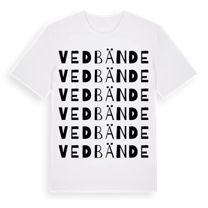 Vedbände ordlek t-shirt – ekologisk bomull t-shirt från Pinshirt