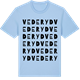 Blue Soul t-shirt med Vederyd ordlek t-shirt