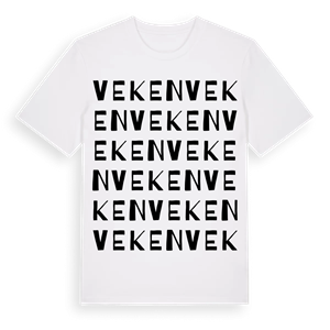 Veken ordlek t-shirt – ekologisk bomull t-shirt från Pinshirt