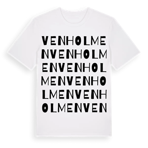 Venholmen ordlek t-shirt – ekologisk bomull t-shirt från Pinshirt