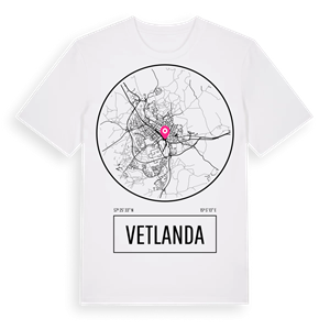 Vetlanda t-shirt – ekologisk bomull t-shirt från Pinshirt