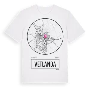 Vetlanda t-shirt – ekologisk bomull t-shirt från Pinshirt