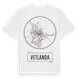 White t-shirt med Vetlanda t-shirt