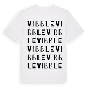 Vibble ordlek t-shirt – ekologisk bomull t-shirt från Pinshirt