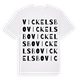 Vickelsbo ordlek t-shirt