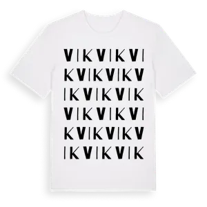 Vik ordlek t-shirt – ekologisk bomull t-shirt från Pinshirt