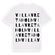 Villa Vretaholm ordlek t-shirt