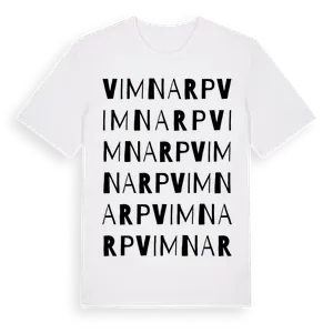 Vimnarp ordlek t-shirt – ekologisk bomull t-shirt från Pinshirt