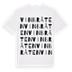 Vinbråten ordlek t-shirt