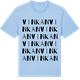 Blue Soul t-shirt med Vinkan ordlek t-shirt