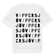 Vippersjö ordlek t-shirt
