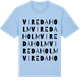 Blue Soul t-shirt med Viredaholm ordlek t-shirt