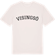 Vintage White t-shirt med Visingsö böjd t-shirt