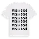 White t-shirt med Visingsö ordlek t-shirt