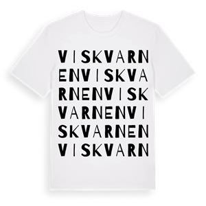 Viskvarnen ordlek t-shirt – ekologisk bomull t-shirt från Pinshirt