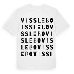 Visslebo ordlek t-shirt – ekologisk bomull t-shirt från Pinshirt