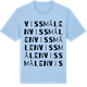 Blue Soul t-shirt med Vissmålen ordlek t-shirt