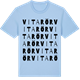 Blue Soul t-shirt med Vitarör ordlek t-shirt