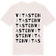 Vintage White t-shirt med Vitasten ordlek t-shirt